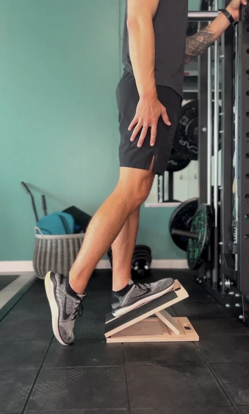 Physical therapy treatment room